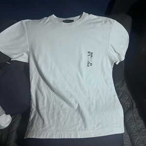 Brand White Men's T-Shirt